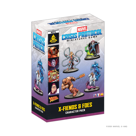[PREPEDIDO] Crisis Protocol - X-Fiends & Foes Character Pack