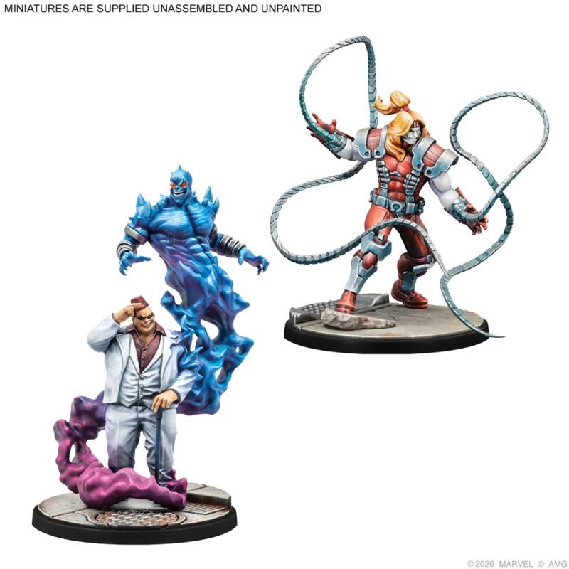 [PREPEDIDO] Crisis Protocol - X-Fiends & Foes Character Pack