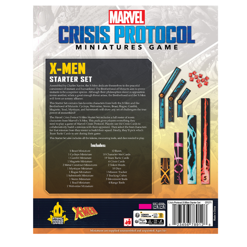 [PREPEDIDO] Crisis Protocol - X-Men Starter Set