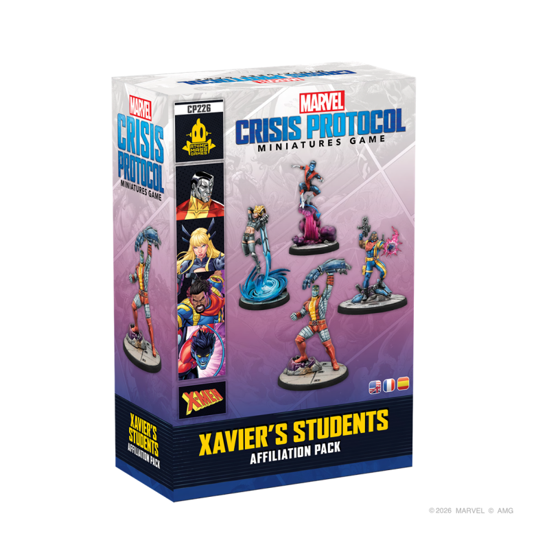 [PREPEDIDO] Crisis Protocol - Xavier’s Students Affiliation Pack
