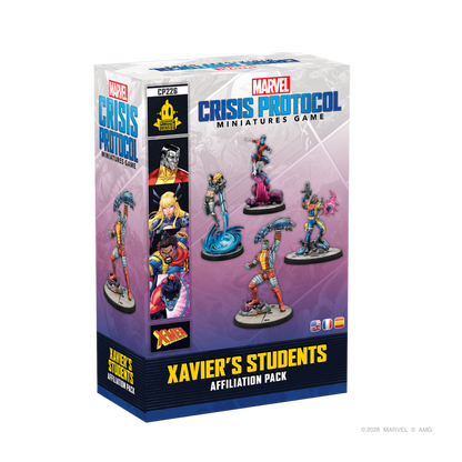 [PREPEDIDO] Crisis Protocol - Xavier’s Students Affiliation Pack