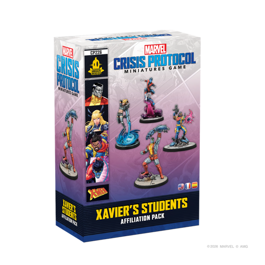 [PREPEDIDO] Crisis Protocol - Xavier’s Students Affiliation Pack