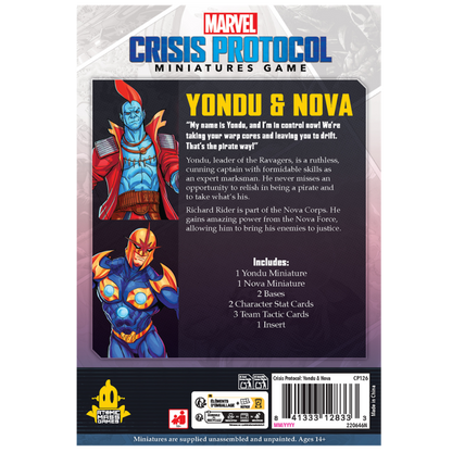 [PREPEDIDO] Crisis Protocol - Yondu & Nova