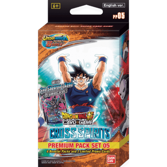 Dragon Ball Super TCG - Cross Spirits Set  Premium Pack Set (PP05)