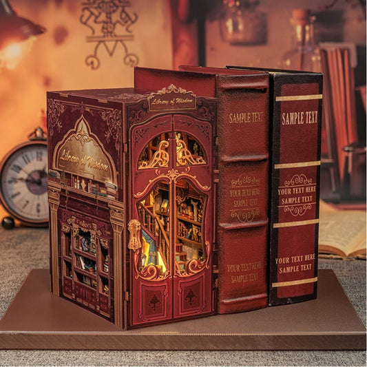 DIY Book Nook Kit - Book Journey - Library of Wisdom