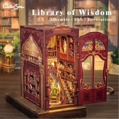 DIY Book Nook Kit - Book Journey - Library of Wisdom
