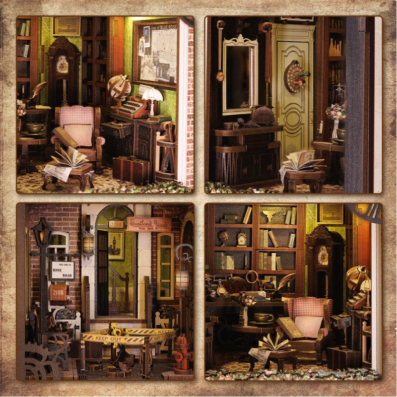 DIY Book Nook Kit - Book Journey - Rose Detective Agency