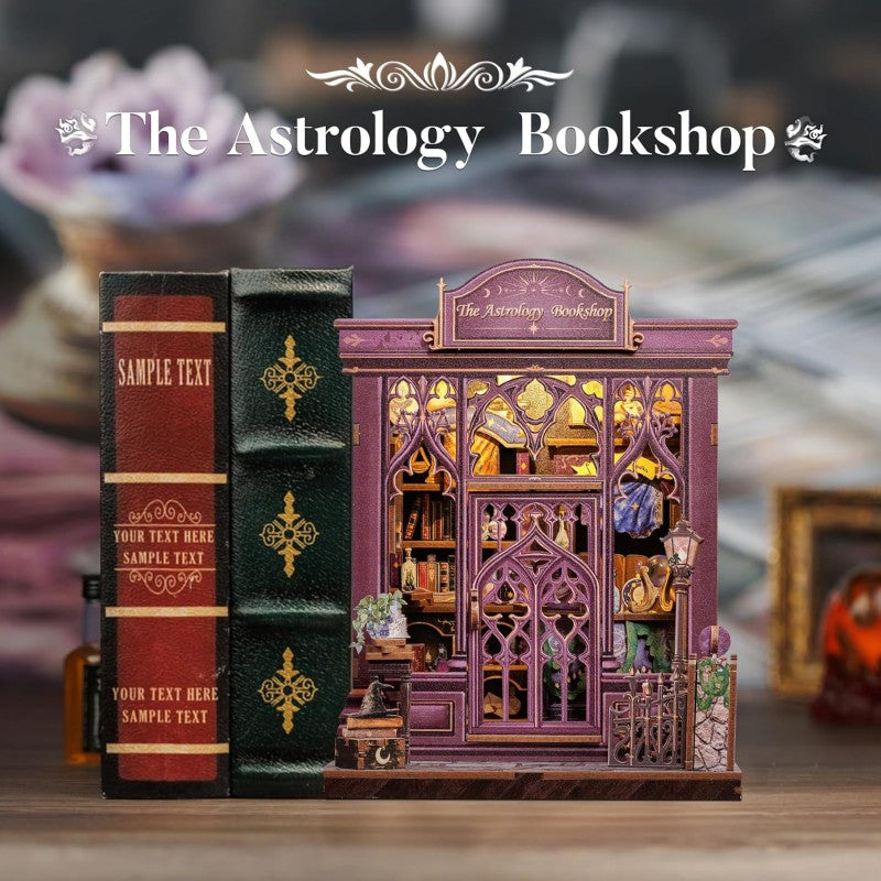 DIY Miniature House - City Walk - The Astrology Bookshop