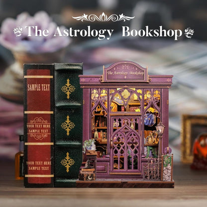 DIY Miniature House - City Walk - The Astrology Bookshop