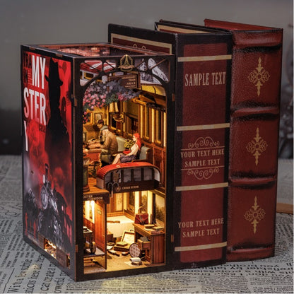 DIY Book Nook Kit - Book Journey - Train Mystery Case