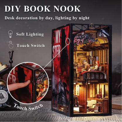 DIY Book Nook Kit - Book Journey - Train Mystery Case