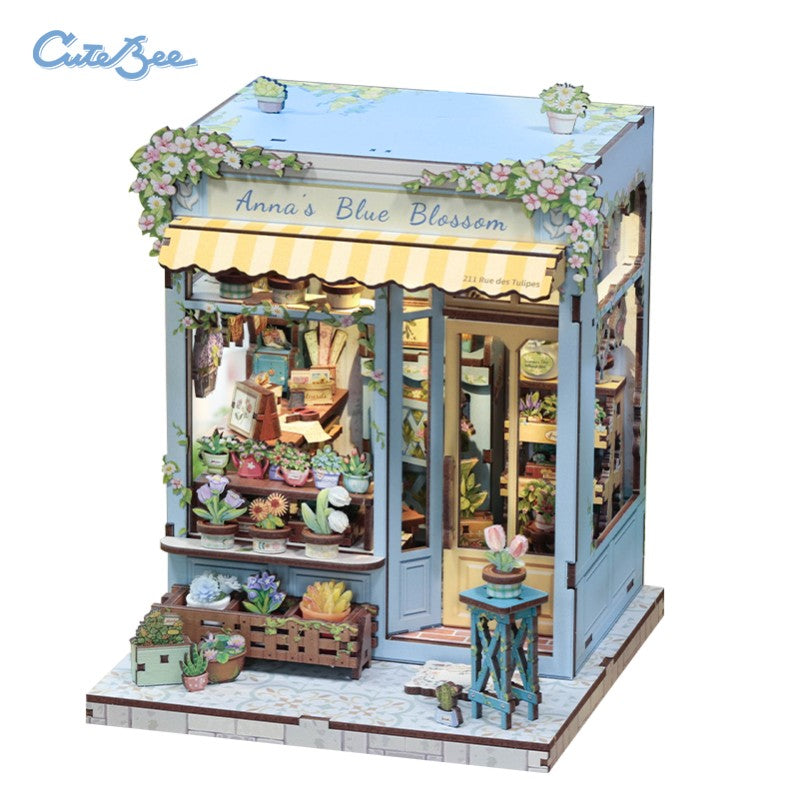 DIY Miniature House - City Walk - Anna's Blue Blossom