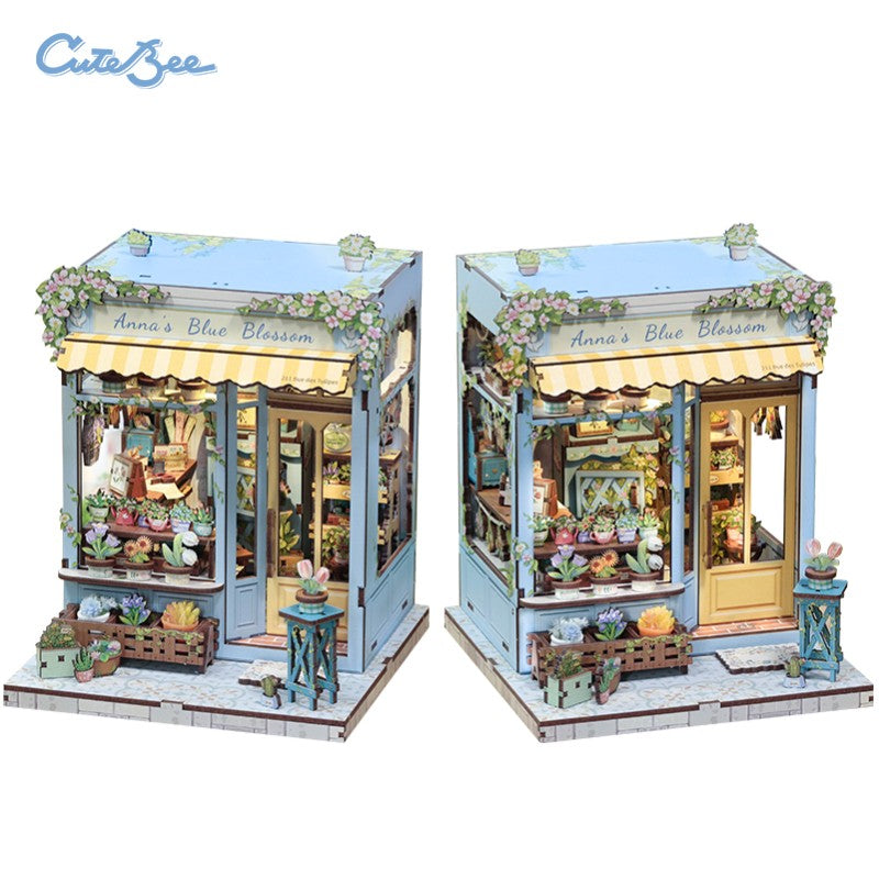DIY Miniature House - City Walk - Anna's Blue Blossom