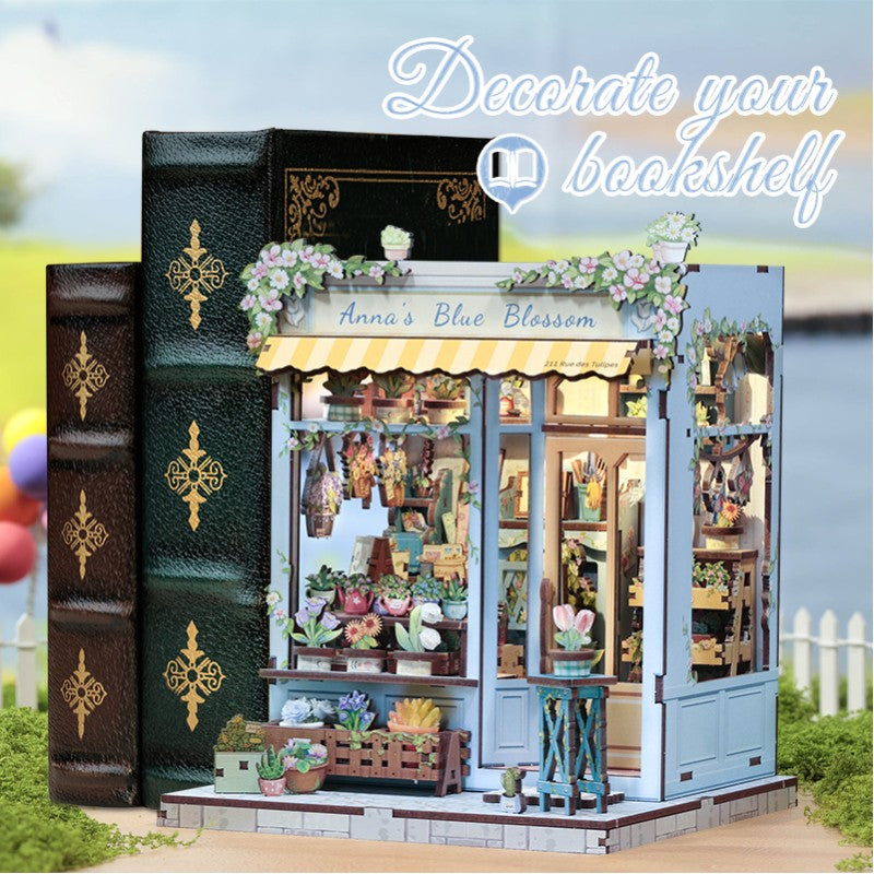 DIY Miniature House - City Walk - Anna's Blue Blossom