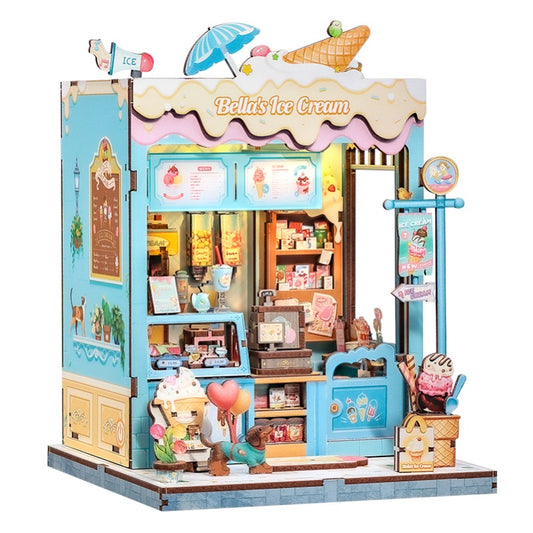DIY Miniature House - City Walk - Bella's Ice Cream
