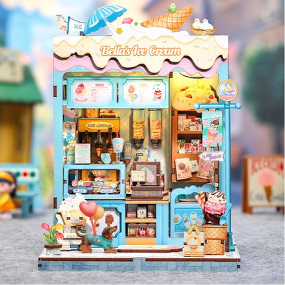 DIY Miniature House - City Walk - Bella's Ice Cream