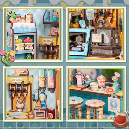 DIY Miniature House - City Walk - Bella's Ice Cream