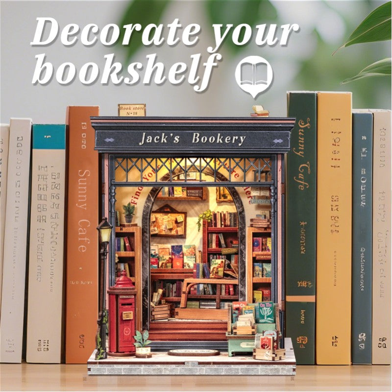 DIY Miniature House - City Walk - Jack's Bookery