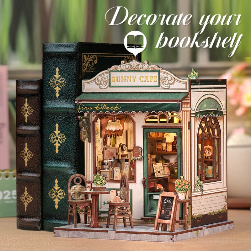 DIY Miniature House - City Walk - Sunny Cafe