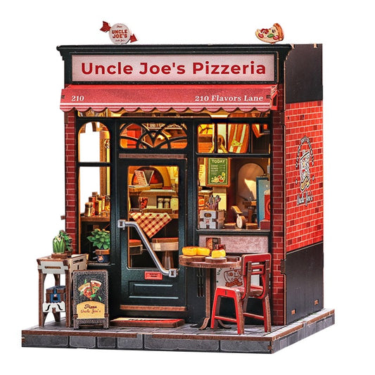 DIY Miniature House - City Walk - Uncle Joe's Pizzeria
