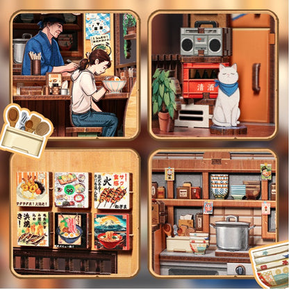 DIY Book Nook Kit - Oishii Kyoto