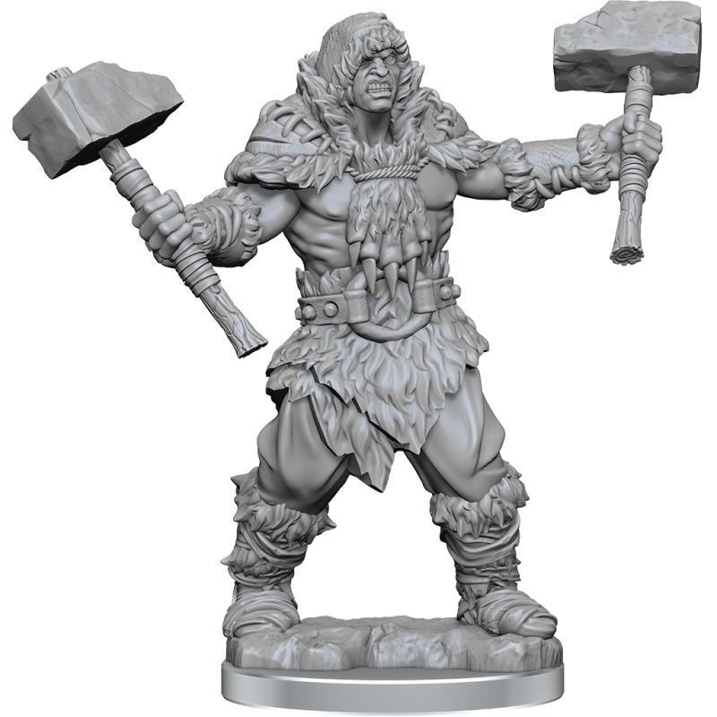 D&D Frameworks: Goliath Barbarian Male