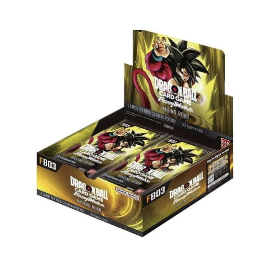 Dragon Ball Super TCG - Fusion World "Raging Roar" booster box (FB03)