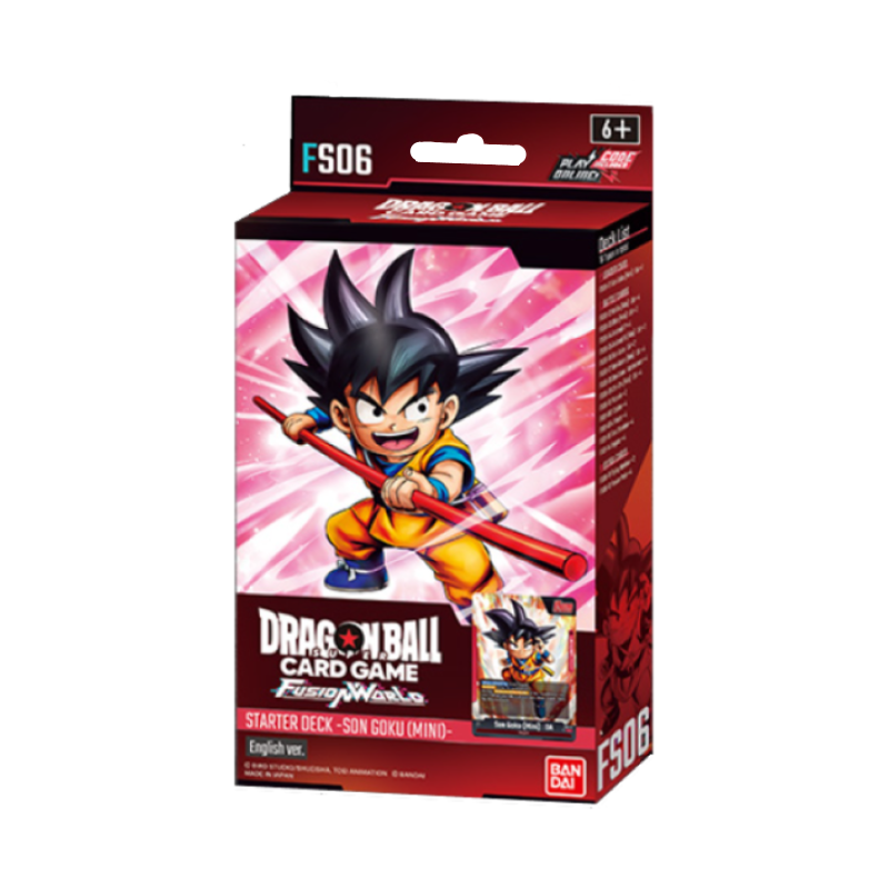 [PREPEDIDO] Dragon Ball Super TCG - Fusion World Starter Deck 06 - Son Goku (mini) (FS06)