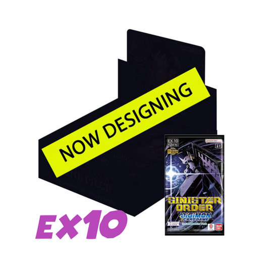 [PREPEDIDO] Digimon Card Game - Sinister Order Extra Booster Display EX10 (24 Packs)