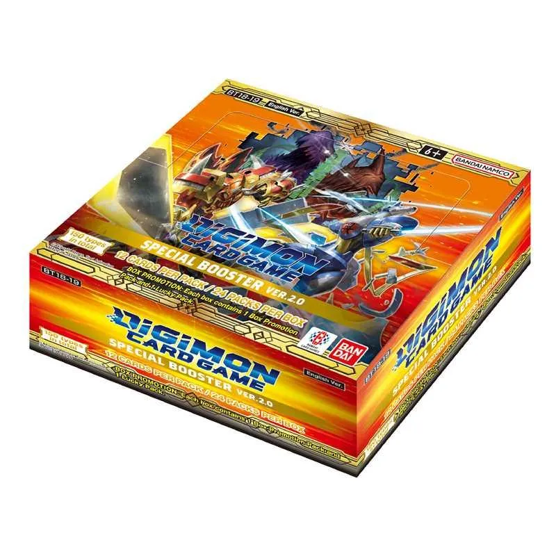 Digimon Card Game - Special Booster ver. 2.0 Booster Display BT18-19 (24 Packs)