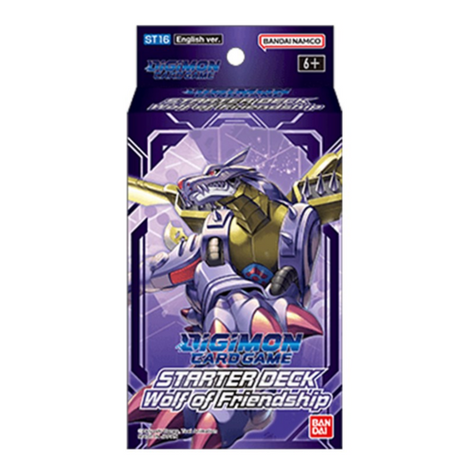 Digimon Card Game - Starter Deck Wolf of Friendship ST-16
