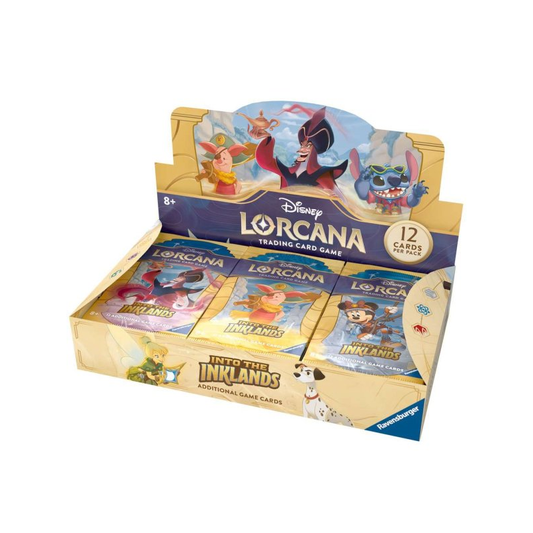 Disney Lorcana - Into the Inklands - Caja de sobres (24 packs) (Inglés)