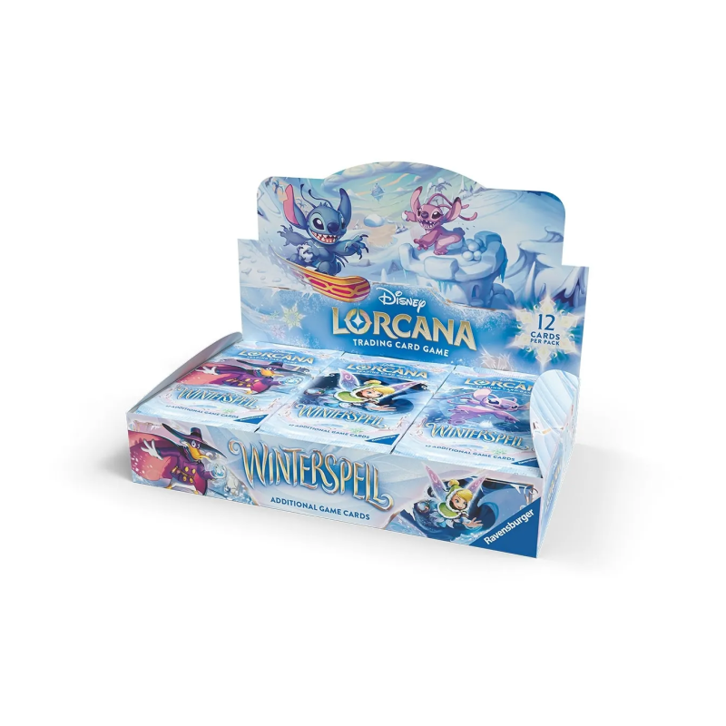 Disney Lorcana - Winterspell - Caja de sobres (24 packs) (Inglés)
