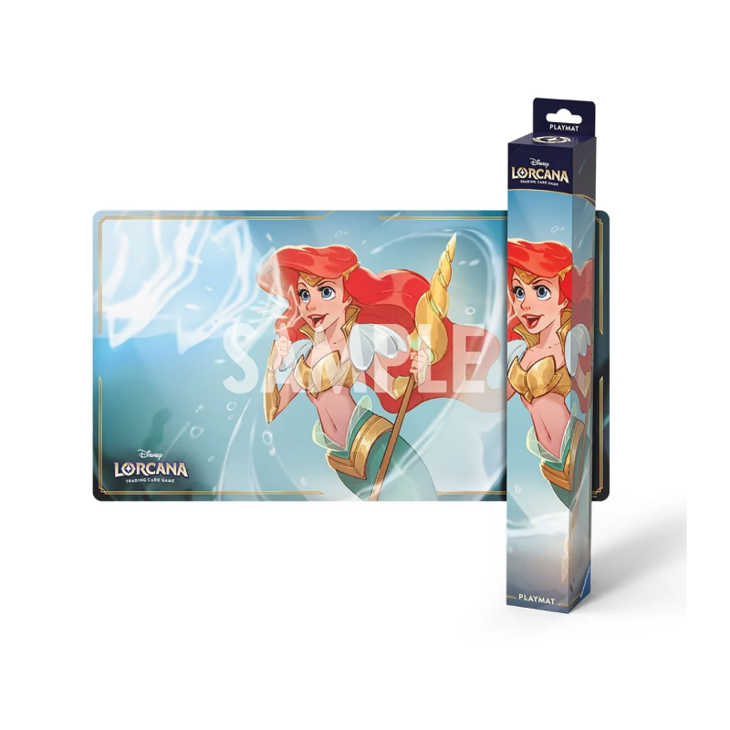 Disney Lorcana - Winterspell - Ariel, Sonic Warrior playmat