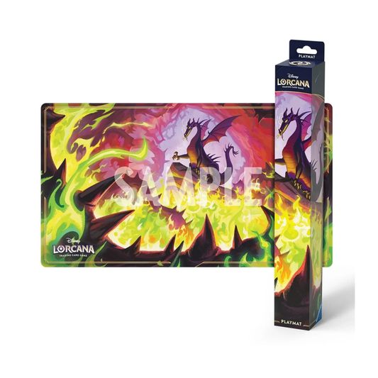 Disney Lorcana - Winterspell - Dragon Fire playmat