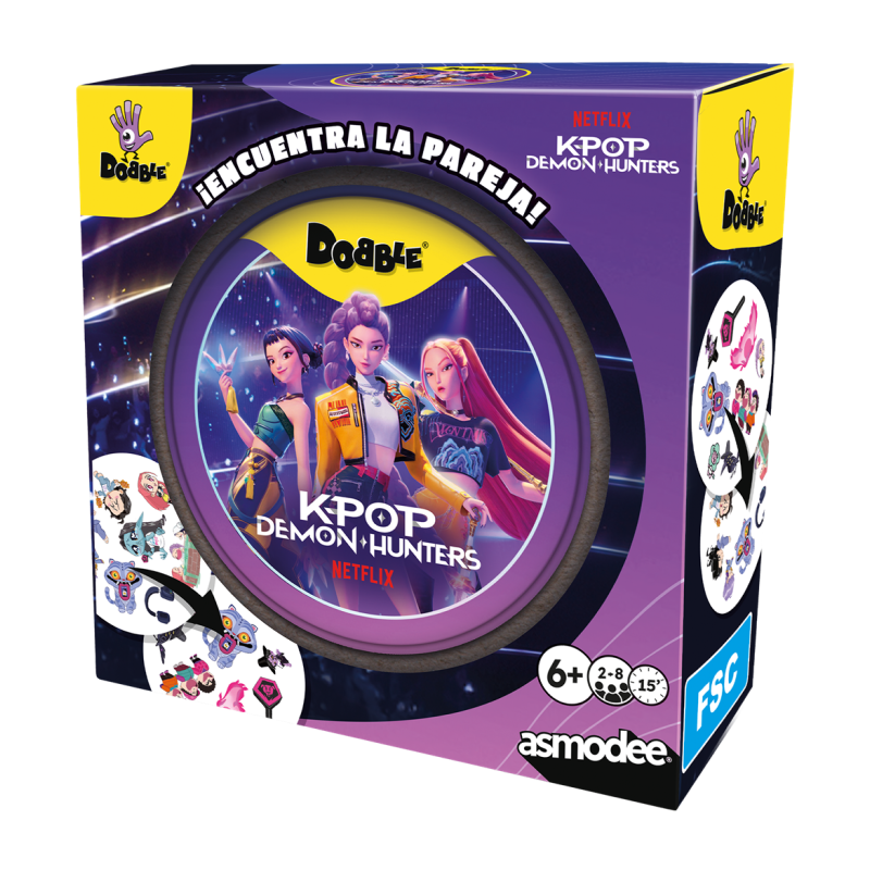 [PREPEDIDO] Dobble KPop Demon Hunters