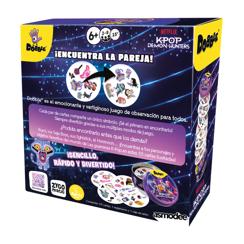 [PREPEDIDO] Dobble KPop Demon Hunters