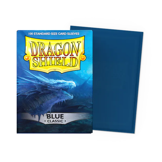 Dragon Shield - Standard Sleeves - Classic Blue (100 Sleeves)