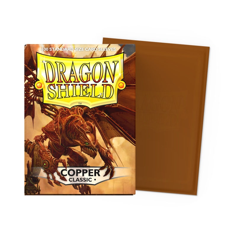 Dragon Shield - Standard Sleeves - Classic Copper (100 Sleeves)