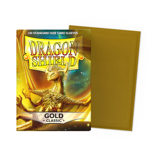 Dragon Shield - Standard Sleeves - Classic Gold (100 Sleeves)