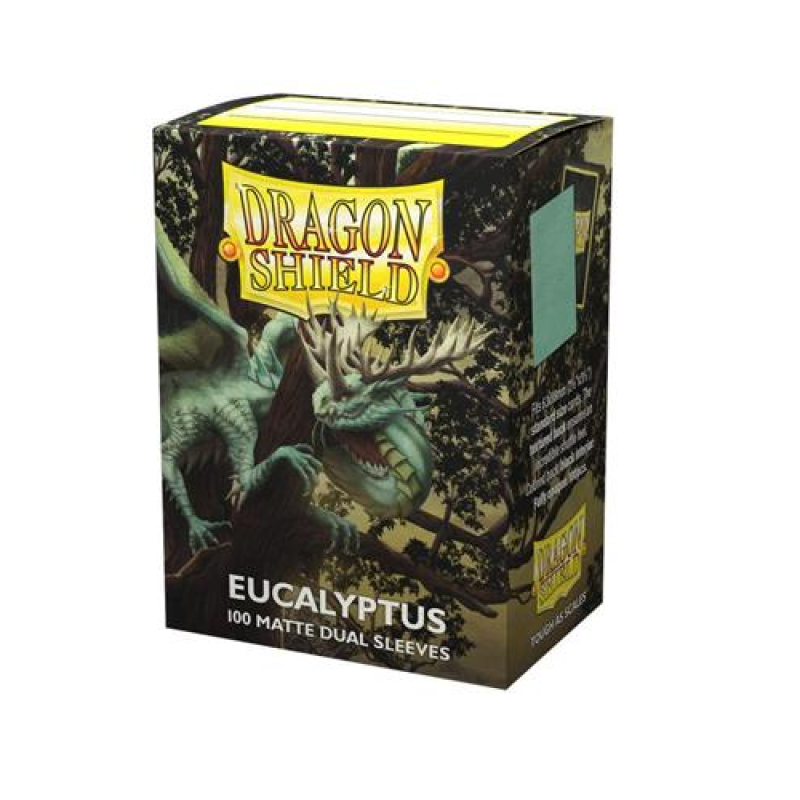 Dragon Shield - Standard Sleeves - Dual Matte Eucalyptus (100 Sleeves)