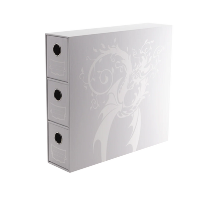 Dragon Shield - Fortress 3-Card Drawers Vertical - Black