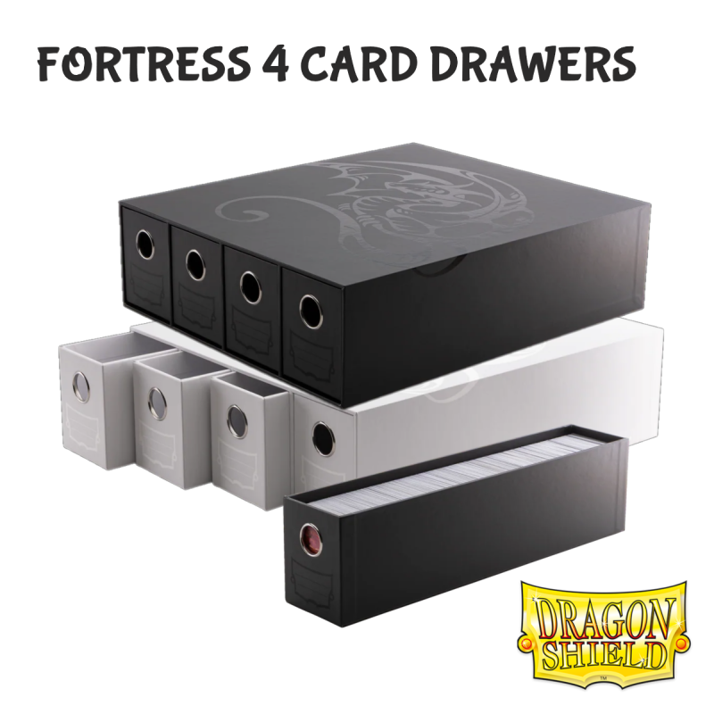 Dragon Shield - Fortress 4-Card Drawers Horizontal