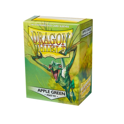 Dragon Shield - Standard Sleeves - Matte Apple Green (100 Sleeves)