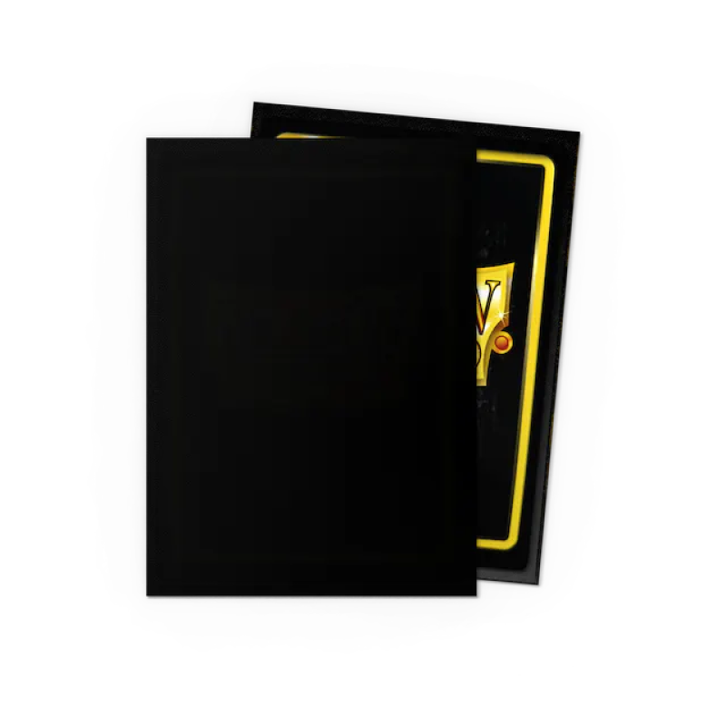 Dragon Shield - Standard Sleeves - Black Matte (100 Sleeves)