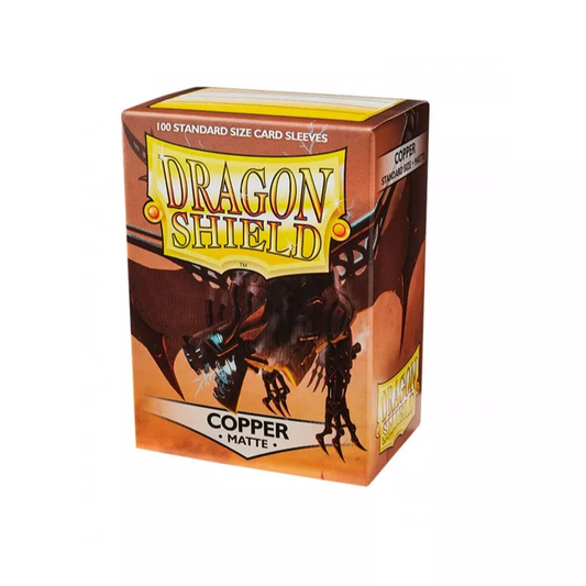 Dragon Shield - Standard Sleeves - Matte Copper (100 Sleeves)