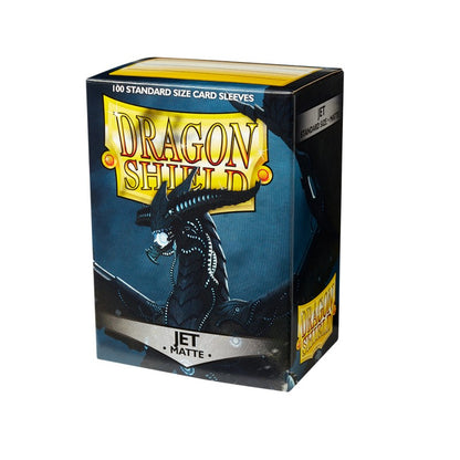 Dragon Shield - Standard Sleeves - Matte Jet (100 Sleeves)