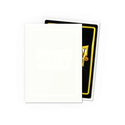 Dragon Shield - Standard Sleeves - Matte White (100 Sleeves)