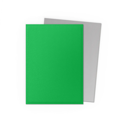 Dragon Shield - Standard Sleeves - Dual Matte Apple Green & Silver (100 Sleeves)