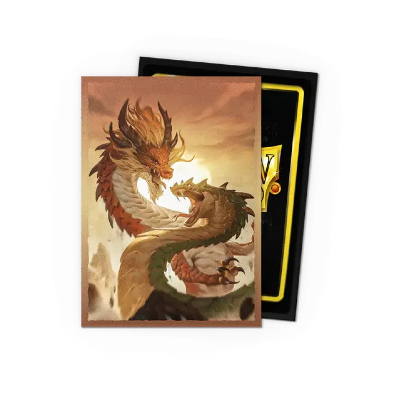 Dragon Shield - Standard Sleeves - Matte Dual Art - Wood Snake 2025